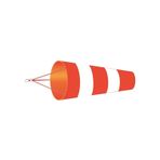 Naylon Rüzgâr Çorabı, Havaalanı Bahçe Parkı Çiftliği İçin 60-100cm Kırmızı Beyaz Yansıtıcı Rip-s Rüzgar Gülü(60cm)