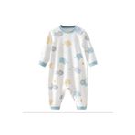 naynes Uzun Kollu Bebek/Çocuk Tulum-Pijamaları-Salopet, 100 % Organik Pamuk, Dört Mevsim, 3-4 Yaş