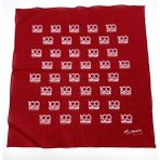 Naz Ipek Atatürk Imzası Pamuklu Fular Bandana - Tek Beden - 623 Kırmızı