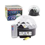 Naz Ticaret Crystal Magic Ball Light USB/Blueooth Özellikli Yarım Dünya Küre Disko Topu