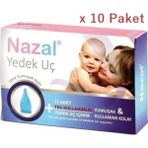 Nazal Burun Aspiratör Yedek Uç Yumuşak 12 Li Otribebe Uyumlu 10 Kutu