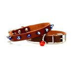 Nazar Boncuklu Kedi Ve Küçük Irk Köpek Tasması 1x14-18 Cm Kahve Xsmall