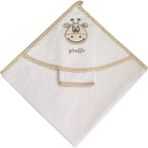 Nazbaby Bebek Banyo Havlusu - Krem