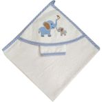 Nazbaby Bebek Havlusu Filli - Mavi - 0 - 2 Yaş