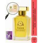 Nazen İstanbul Goddess | Yoğun Vanilya - Amber - Gül - Sedir Ağacı | Aromatik ve Gurme Intense Edp Kadın Parfüm - 100 ml
