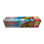 Nazenin 20x30 cm 50'li Düz Kilitsiz Şeffaf Küçük Boy Buzdolabı Poşeti