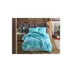 NazeninHome Pazen Flanel Kışlık %100 Pamuk Çift Kişilik Nevresim Takımı Snowy