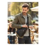 nazenintasarımlar ERKEK 3 GÖZLÜ ÇAPRAZ ASKILI OMUZ VE BEL ÇANTASI 30*15*7 ÖLÇÜSÜ