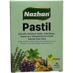 Nazhan Pastil Zencefil, Zerdaçal, Kekik, Tıbbi Nane, C Vitamini 30 gr *5'li