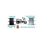 NAZİLLİ AVM PCX 2014-2025 MODEL UYUMLU KIZAKLI KURYE PAKET ÇANTA DEMİRİ