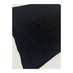 nazipek Pamuklu Siyah Bambu Kraş Eşarp Yüksek Kalite Yazma 100x100cm Overloklu