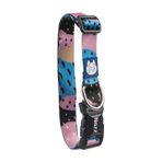 Nazz Köpek Boyun Tasması Çilekli Pembe Medium 2X34 Cm