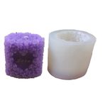 N+B Gül Mum Kalıbı, Gül Çiçek Şekilli Kalıplar 3D Silikon Kalıp Kendin Yap Sabun Kek Yapma Kalıpları Pişirme Aromaterapi Tatlı Kalıbı Sevgililer Günü Aşk Kalp Romantik El Yapımı Dekorasyon