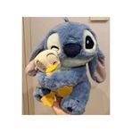 NB market Stitch ördek peluş oyuncak stich 20cm yeni nesil ördeğe sarılı