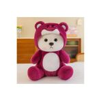 NB market Teddy ayıcık kostümlü peluş oyuncak ayı kapşonu çıkarılabilir peluş ayı 30cm