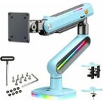 Nb North Bayou Nb M8 Profesyonel Rgb Aydınlatmalı 32-60 Inç Amortisörlü Oyuncu Monitör Kolu Mavi (2-20 Kg)