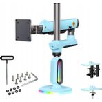 Nb North Bayou Nb M9 Profesyonel Rgb Aydınlatmalı 32-60 Inç Amortisörlü Oyuncu Monitör Kolu Mavi(2-20 Kg)