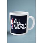 Nba Allworld Mobil Oyun Baskılı Kupa Bardak Çift Taraflı Baskı Kişiye Özel Model 1