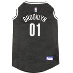 NBA Brooklyn NETS Köpek Forması, Büyük Boy, Lisanslı Ürün