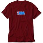 Nba Logo Kırmızı Tişört Liyada