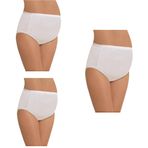 NBB Beyaz 3'lü Paket Pamuklu Hamile Külodu