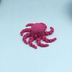 NBShop 3D Hareketli Ahtapot Figürlü Oyuncak - Pembe