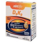 Nbt Life D3 K2 20 ml Damla
