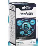 Nbt Life NBTLIFE Benfolife 60 Kapsül Türkiye Menşeli İçeriği: Benfotiamin, Tiamin ile Enerji Desteği