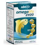 Nbtlife Omegalife 2400 30x2 Kapsül Combotech Takviye Gıda