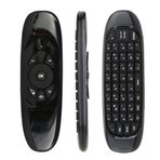 N+C C120 Çok Fonksiyonlu 2.4G Uzaktan Kumanda Hava Fare Kablosuz Klavye KODI Android Mini TV Kutusu/PS4/PC/Laptop için Uyumlu (Genel Standart Sürüm (İngilizce))