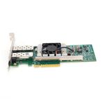 NC PCI-E X8 10G Gigabit Ethernet LAN, for BROADCOM BCM57810S 10G Dual-Port Fiber Optic Network Card 10 Gigabit Fiber Adapter Built-in Cooling Fan Dual SFP + Port