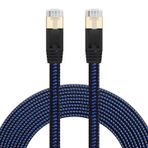 NC XQIN Cat 7 Ethernet Kablosu 19,8 m, Naylon Örgülü Ağır Hizmet Tipi Yüksek Hızlı Cat7 Kablosu Korumalı Gigabit Düz Cat7 RJ45 LAN Kablosu İnternet Ağı Yama Kablosu 10 Gbps Oyun PS4, Xbox One, Dizüstü