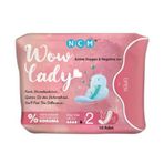 NCM INTERNATIONAL A.Ş. Wow Lady Gündüz Ped, Günlük Kullanım, Pamuk, Kokusuz, Kanatsız, Tek Kullanımlık, 10 Adet