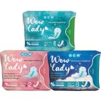 NCM INTERNATIONAL A.Ş. WOW LADY HİJYENİK ORGANİK PED SET 3'LÜ - Gece/Uzun - Gündüz/Normal - Günlük/İnce - 1er Paket toplamda 3 Paket