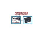 Ncpline 12 Volt 7 Amper Akü Şarj Cihazı Adaptörü Şarj Aleti 12 Volt Aküler Için