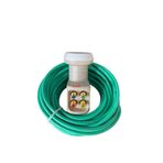 NcpLine 50 Metre Rg6 U6 Hazır Uçlu Çanak Anten Montaj Kablosu + 4 Lü Lnb Elenbi Elenbi