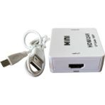 Ncpline HDMI To VGA Full Hd 1080P Görüntü ve Ses Dönüştürücü Çevirici HDMI In VGA Out Converter HDMI VGA