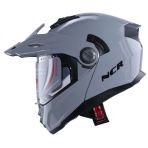 NCR CROSS NCR-165 ÇENE AÇILIR GÖZLÜKLÜ E-CE BELGELİ KASK COOL GRİ