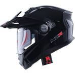 NCR X-Cross Çene Açılır Kask Parlak Siyah (Ece-22.06)
