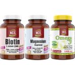 Ncs Biotin 60 Tablet Magnesium 60 Tablet Omega 3 Fish Oil 60 Kapsül