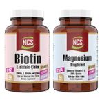 Ncs Biotin L-Sistein Çinko 60 Tablet + Magnesium Bisglisinat 60 Tablet