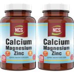 Ncs Calcium Magnesium Zinc Vitamin D K 2x120 Tablet