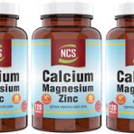 Ncs Calcium Magnesium Zinc Vitamin D K 3x120 Tablet