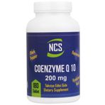Ncs Coenzyme Q10 200 mg 180 Tablet