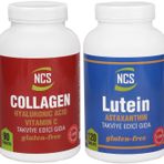 Ncs Collagen Hyaluronic Acid Vitamin C 1000 mg 90 Tablet + Lutein Astaxanthin 15 mg 120 Tablet