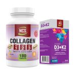 Ncs Collagen Tip 1-2-3 Vitamin C D 180 Tablet + Vitamin D3 K2 20 ml Damla
