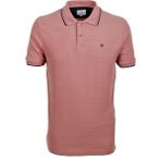 Ncs Erkek Gül Kurusu Slim Fit Polo Yaka %100 Pamuk Dokulu Desenli Kumaş T-Shirt Jeans 1134 - 2XL - Pudra