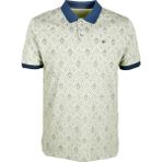 Ncs Erkek Haki Baskılı Slim Fit Dar Kesim Polo Yaka %100 Pamuk T-Shirt Ncs Jeans 1989 - 3XL - Zümrüt