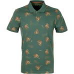 Ncs Erkek Neft Slim Fit Polo Yaka Baskılı Tshirt 1202 - Yeşil