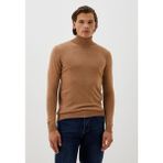Ncs Erkek Tam Balıkçı Boğazlı Triko Camel Slim Fit Pamuklu Sık Örme Kazak Ncs Jeans 3003